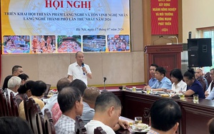 Hà Nội phát động Hội thi sản phẩm làng nghề, tôn vinh nghệ nhân năm 2026