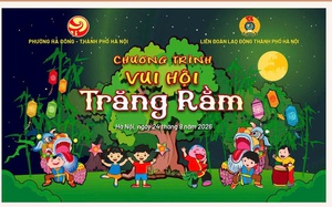 'Vui hội Trăng rằm' - Thắp sáng niềm vui Trung thu cho con công nhân lao động
