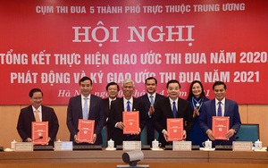 Cụm thi đua 5 Thành phố trực thuộc Trung ương đẩy mạnh phong trào thi đua