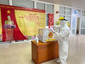 Hà Nội: 99,13% cử tri đi bỏ phiếu trong ngày bầu cử