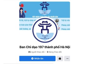 BCĐ 197 Hà Nội sẽ tiếp nhận thông tin trật tự đô thị qua mạng xã hội