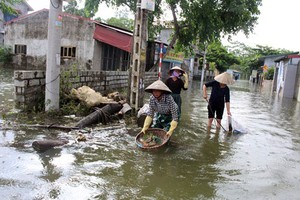 Nước rút, 1.800 hộ dân ở huyện Chương Mỹ trở về nhà