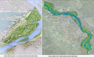 Hoàn chỉnh đồ án Quy hoạch phân khu đô thị sông Hồng