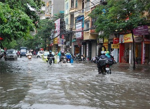 Phòng chống úng ngập do mưa lớn gây ra