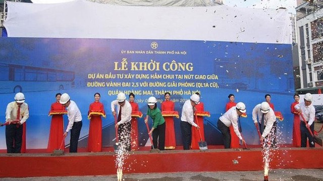 Ground broken for new project US$32.6 million underpass  - Ảnh 1.