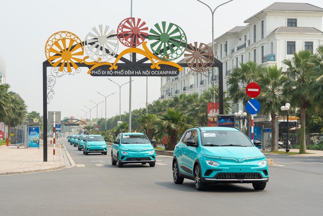 Electric taxi to operational from April 14 - Ảnh 1.