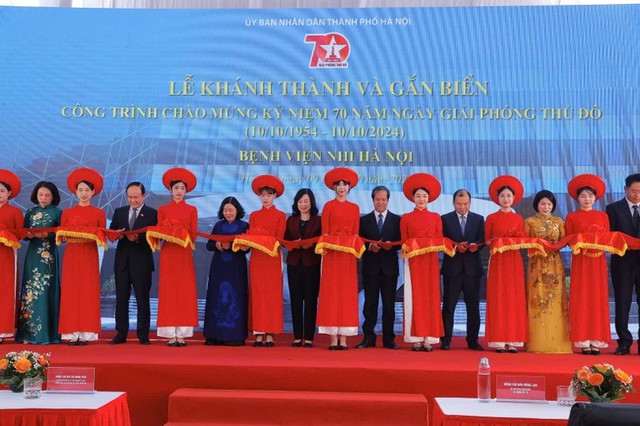 First paediatric hospital put into operation- Ảnh 1.