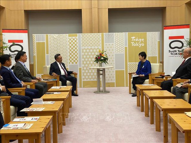 Ha Noi’s high-ranking delegation visits Japan- Ảnh 1.