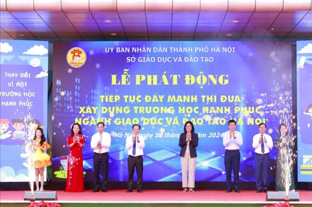 Ha Noi launches Happy Schools Program- Ảnh 1.