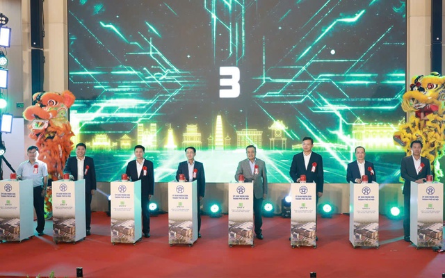 Ha Noi inaugurates 90 MW waste-to-energy plant- Ảnh 1. Ha Noi inaugurates 90 MW waste-to-energy plant- Ảnh 1.