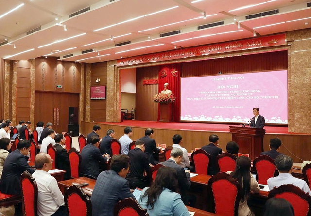 Ha Noi prioritizes people in implementing four key Party resolutions- Ảnh 1.