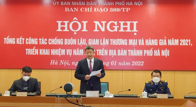 Hà Nội xử lý hơn 25.300 vụ buôn lậu, hàng giả trong năm 2021 - Ảnh 1.