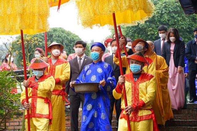 Tái hiện các nghi lễ cung đình tại Hoàng thành Thăng Long - Ảnh 3.