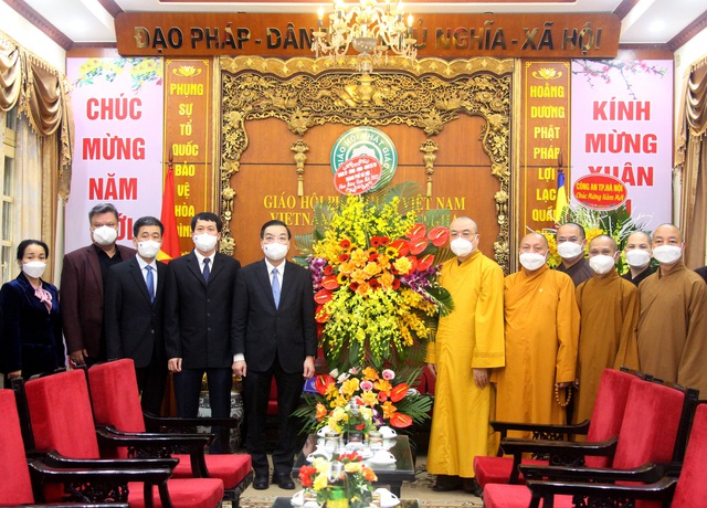 Giáo hội Phật giáo luôn san sẻ yêu thương, cùng chính quyền các cấp chống dịch  - Ảnh 1.
