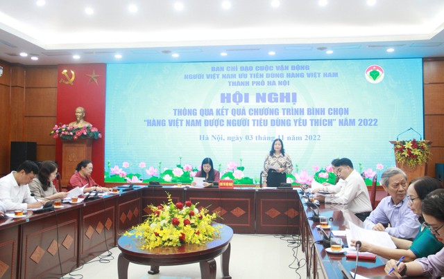 Hà Nội sẽ tôn vinh 213 sản phẩm được người tiêu dùng yêu thích năm 2022 - Ảnh 1.