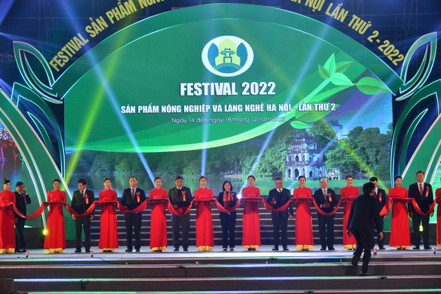 Khai mạc Festival sản phẩm nông nghiệp và làng nghề Hà Nội lần thứ hai năm 2022 - Ảnh 2.