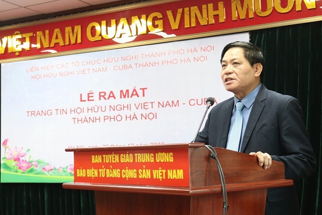 Ra mắt Trang tin điện tử Hội Hữu nghị Việt Nam - Cuba TP. Hà Nội - Ảnh 2. Ra mắt Trang tin điện tử Hội Hữu nghị Việt Nam - Cuba TP. Hà Nội - Ảnh 2.