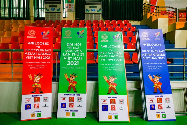 Nhà thi đấu ngoại thành Hà Nội sẵn sàng phục vụ SEA Games 31 - Ảnh 4.