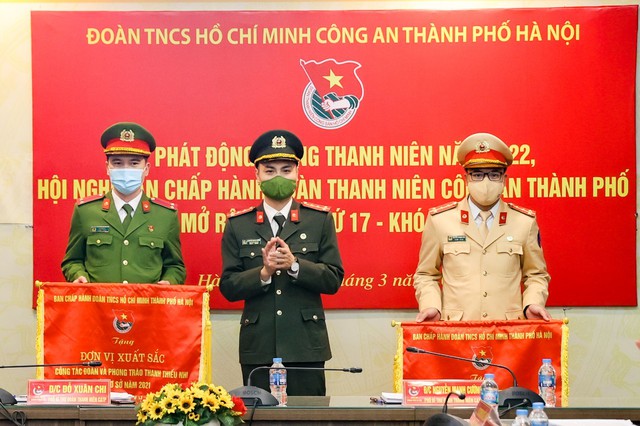 Công an TP Hà Nội phát động Tháng thanh niên 2022 - Ảnh 1.