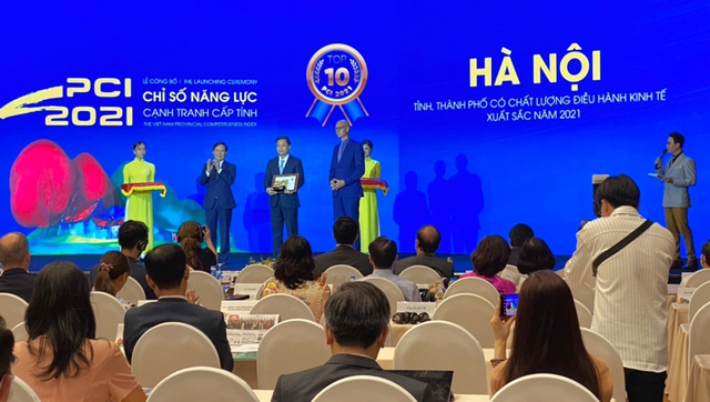 Hà Nội nằm trong top 10 chỉ số PCI năm 2021 - Ảnh 1.