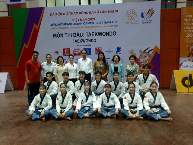 Hoàn thành công tác chuẩn bị tổ chức môn Taekwondo tại SEA Games 31 - Ảnh 1.