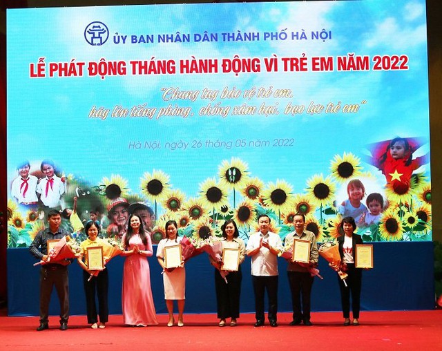 Hà Nội phát động Tháng hành động Vì trẻ em năm 2022 - Ảnh 2.