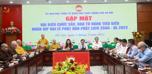 Phật giáo cùng đoàn kết, xây dựng và phát triển Thủ đô - Ảnh 1. Phật giáo cùng đoàn kết, xây dựng và phát triển Thủ đô - Ảnh 1.
