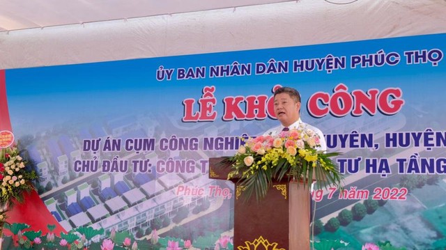 Hà Nội khởi công Cụm công nghiệp Võng Xuyên - Ảnh 1.