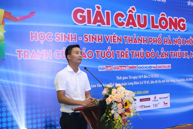 Khai mạc Giải cầu lông học sinh-sinh viên TP. Hà Nội mở rộng 2022  - Ảnh 2.