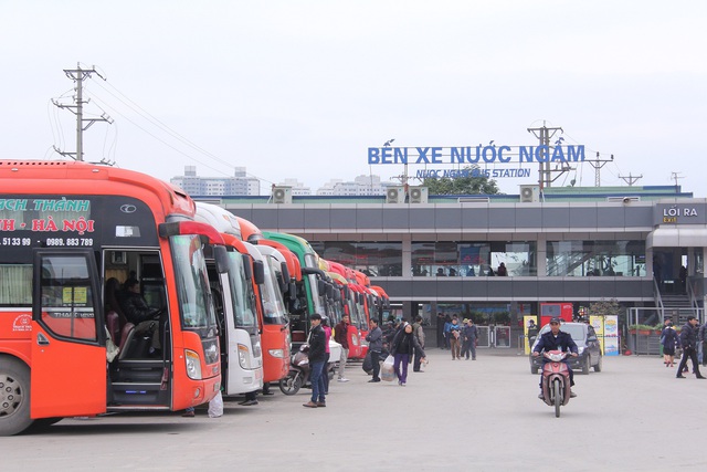 Các bến xe Hà Nội sẵn sàng phục vụ hành khách - Ảnh 1.