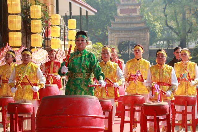 Hoàng thành Thăng Long tổ chức lễ dâng hương khai Xuân - Ảnh 4.