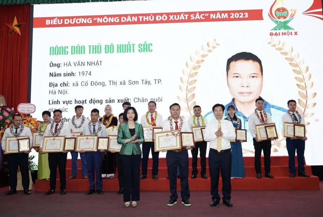 Biểu dương nông dân Thủ đô xuất sắc - Ảnh 1.