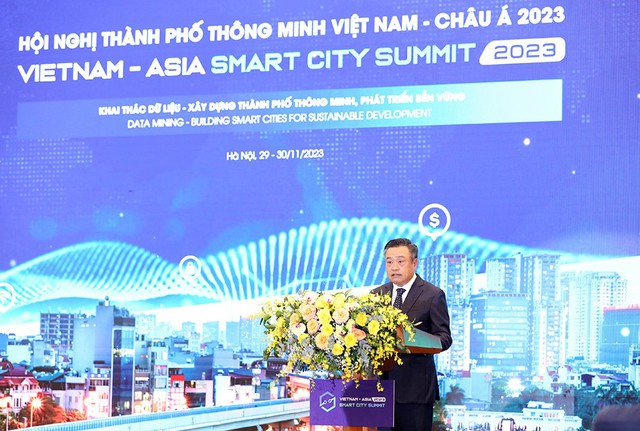 Khai mạc Hội nghị Thành phố thông minh Việt Nam - Châu Á 2023- Ảnh 1.