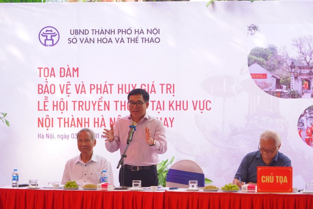 Bảo vệ và phát huy giá trị lễ hội truyền thống khu vực nội thành Hà Nội - Ảnh 2.