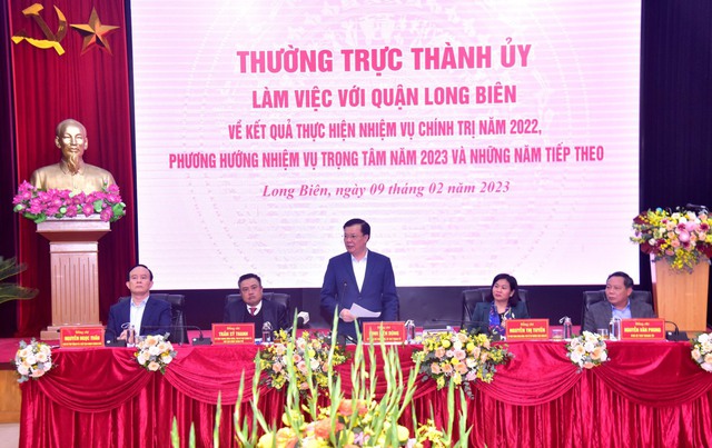 Đưa quận Long Biên trở thành điểm đến hấp dẫn của Hà Nội - Ảnh 1.