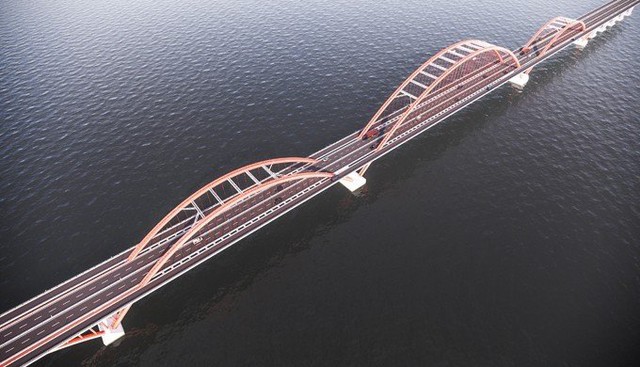 Hà Nội đầu tư gần 8.300 tỷ đồng xây cầu Thượng Cát qua sông Hồng - Ảnh 1.