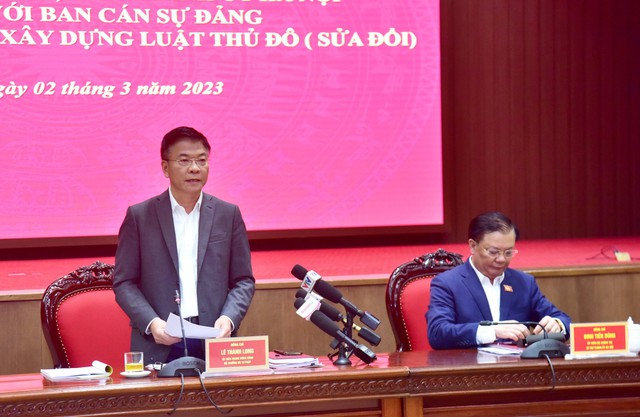 Dự kiến trình Quốc hội về Luật Thủ đô (sửa đổi) vào tháng 5/2024 - Ảnh 2.