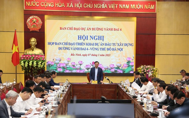 Hà Nội, Bắc Ninh, Hưng Yên cam kết bàn giao mặt bằng đúng tiến độ để khởi công Vành đai 4 - Ảnh 2.