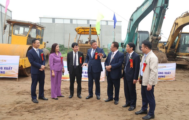 Hà Nội khởi công xây dựng cụm công nghiệp Thanh Đa - Ảnh 2.