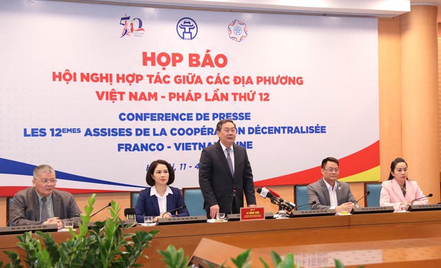 Hà Nội họp báo về Hội nghị hợp tác giữa các địa phương Việt Nam – Pháp lần thứ 12 - Ảnh 3.