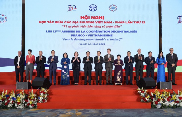 Khai mạc hội nghị hợp tác giữa các địa phương Việt Nam - Pháp - Ảnh 5.