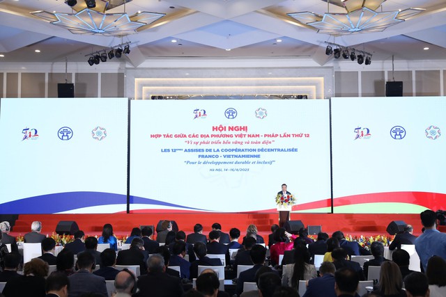 Khai mạc hội nghị hợp tác giữa các địa phương Việt Nam - Pháp - Ảnh 3.