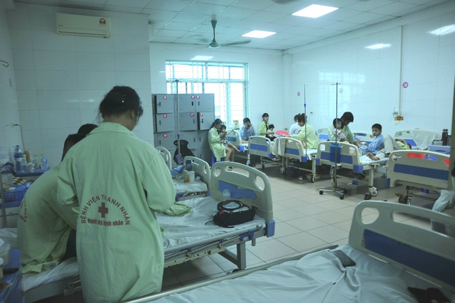 Gia tăng bệnh nhân nhập viên do mắc virus hợp bào hô hấp - Ảnh 1. Gia tăng bệnh nhân nhập viên do mắc virus hợp bào hô hấp - Ảnh 1.
