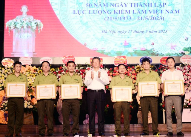 Phát huy vai trò nòng cốt của lực lượng kiểm lâm - Ảnh 1.