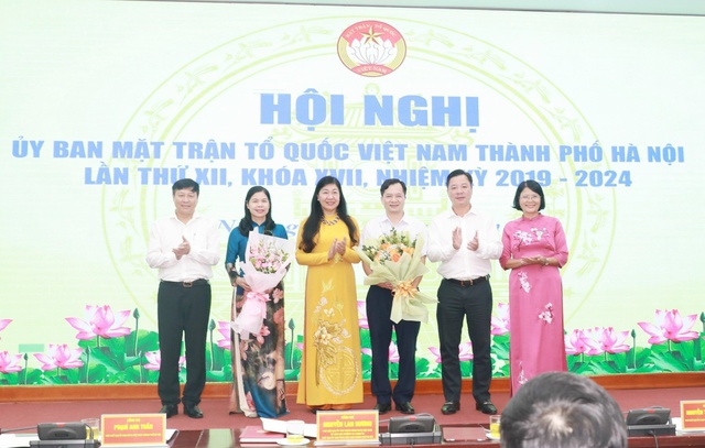 Kiện toàn nhân sự chủ chốt Ủy ban MTTQ Việt Nam TP. Hà Nội - Ảnh 1.