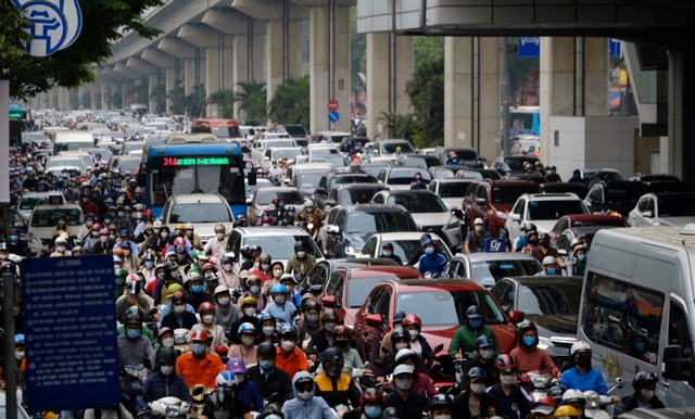 Năm 2024, Hà Nội sẽ hạn chế ùn tắc kéo dài trên 30 phút- Ảnh 1.