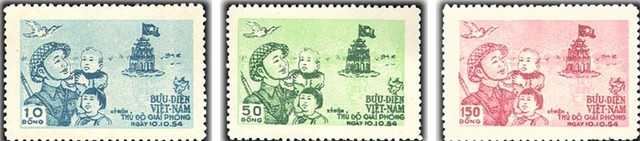Phát hành bộ tem "Chào mừng 70 năm Ngày Giải phóng Thủ đô- Ảnh 2. Phát hành bộ tem "Chào mừng 70 năm Ngày Giải phóng Thủ đô- Ảnh 2.