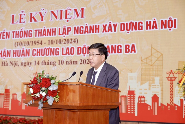 Sở Xây dựng Hà Nội đón nhận Huân chương Lao động hạng Ba- Ảnh 1. Sở Xây dựng Hà Nội đón nhận Huân chương Lao động hạng Ba- Ảnh 1.