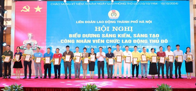 Tuyên dương doanh nghiệp, công nhân lao động sáng tạo năm 2024- Ảnh 3.