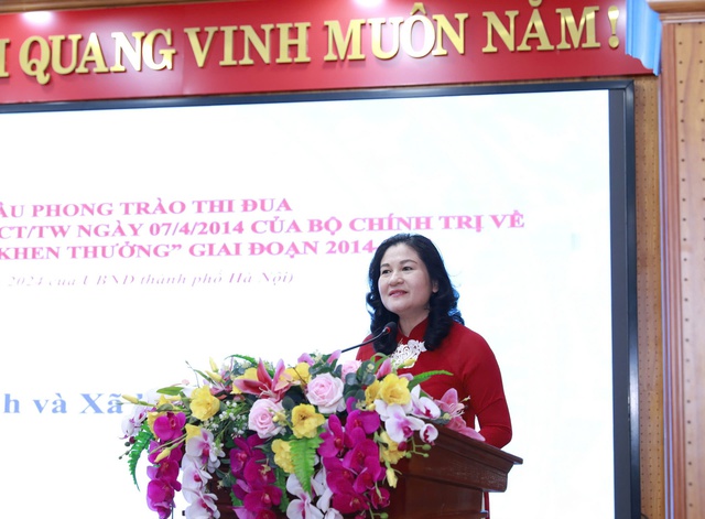 Ngành Lao động - Thương binh và Xã hội Thủ đô khen thưởng gương điển hình tiên tiến, 